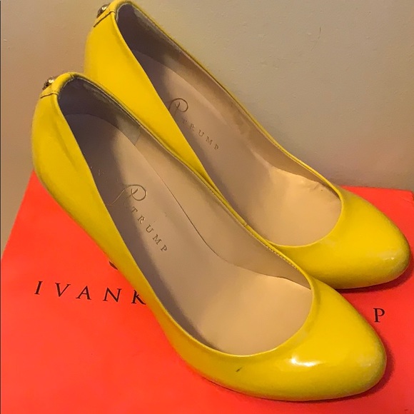 Ivanka yellow high heels - Picture 3 of 4